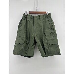 Propper Tactical Cargo Shorts Men's Green Elastic Waist Utility Pockets 32 NWT